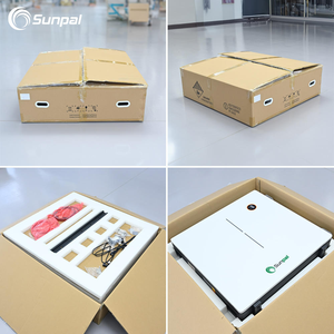 Batterie murale Sunpal pour maison, 200ah 51.2v 10.24KWh, batterie de stockage d'énergie au lithium - Product Image 5