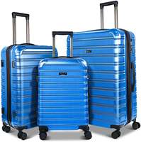 Ensemble de valises rigides personnalisées au design spécial, ABS PC, 4 roues, valises de voyage, sacs à roulettes