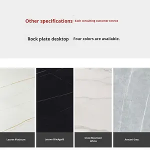 <span class=keywords><strong>โต๊ะ</strong></span>กาแฟและชาหินสี่เหลี่ยมหรูหราสำหรับสถานที่เชิงพาณิชย์-ดีไซน์ทันสมัยใช้งานได้หลากหลายในร้านอาหารและโรงแรม - Product Image 5