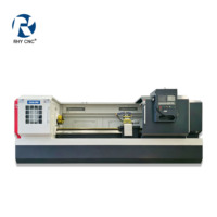 Torno CNC de Alta Precisión para Trabajo Pesado CK6150-3000, Control GSK FANUC, Longitud Máxima de Pieza de Trabajo de 3000 mm, Husillo Único, Portaherramientas Automático