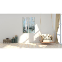 Populaire décor à la maison Style moderne paysage arbre peinture murale Art acrylique peinture toile peintures mur Art