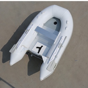 Bateau gonflable certifié CE avec moteur à bas <span class=keywords><strong>prix</strong></span> Matériau pour la pêche en lac Type de puissance avec plancher en fibre de verre en aluminium - Product Image 5