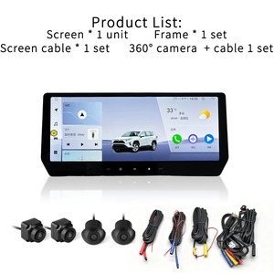 ชุดอุปกรณ์นำทาง GPS อัจฉริยะไร้สาย Carplay Hicar 5G WiFi หน้าจอสัมผัสในรถยนต์ขนาด 12.3 นิ้ว 4+64GB ระบบ Android 14 เครื่องเสียงติดรถยนต์สำหรับ Toyota - Product Image 2