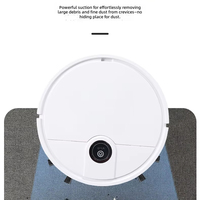 Aspirateur robot OEM P30, trajectoire de nettoyage aléatoire, utilisation sur plusieurs étages, boîte à poussière, nettoyeur domestique alimenté par USB