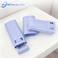 Bouteille en plastique vide de 20g pour cosmétiques, stick solide de protection solaire, déodorant, emballage personnalisé avec impression sérigraphique, blush, logo personnalisé, rechargeable