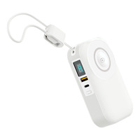 Station d'alimentation murale sans fil tout-en-un PD65W certifiée ETL 10000mAh avec aimant