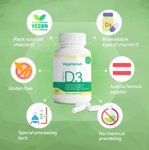 Prise en charge OEM ODM de la meilleure vitamine D3, supplément de vitamine D, gélules