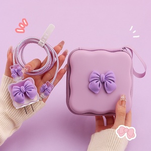 Custodia Protettiva per Ricarica Rapida 20W per iPhone, Nuova Custodia per Cavo Dati per Caricabatterie <span class=keywords><strong>Apple</strong></span>, Cover Protettiva a Farfalla - Product Image 6