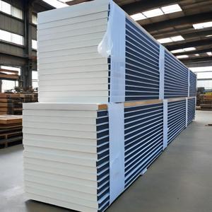 Pu Polyurethane bọt Pur/EPS/PIR/PUF phòng lạnh lưu trữ kho cách nhiệt EPS Tấm bánh sandwich/bảng - Product Image 1