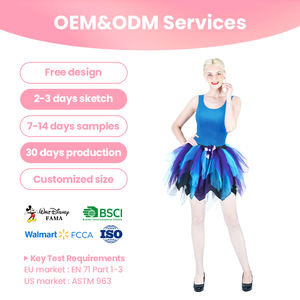 थोक रंगीन रंग स्कर्ट स्तरित डिजाइन और पार्टी पहनने के लिए बने कपड़े - Product Image 1