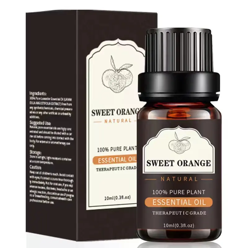 Perfume Oil Aromaterapia Aromaterapia solúvel em água Óleo essencial 6pc Set Difusores Óleo essencial puro