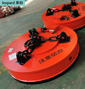 Elektromagnet bulat kendali jarak jauh, untuk potongan besi pengangkat magnetik efisiensi tinggi - Product Image 1