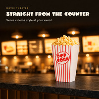 Boîte à popcorn en carton blanc de qualité alimentaire, personnalisable, jetable, en papier, pour cinéma