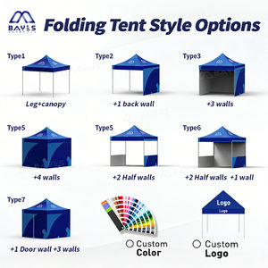 Stampa personalizzata Logo 5m Pop-up in alluminio tessuto Oxford impermeabile antivento promozionale mostra mostra mostra pubblicitaria <span class=keywords><strong>tenda</strong></span> - Product Image 4