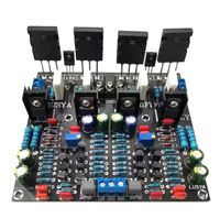 Carte d'amplificateur stéréo 200W (transistors 2SC5200 & 2SA1943) - Audio Hi-Fi (100W+100W) - Origine CN/GUA - A737