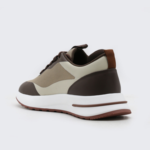 LANCI Lederen Schoenenfabrikanten Heren Luxe Design Schoenen Hoge Kwaliteit Op Maat Gemaakte Running Sneakers - Product Image 5