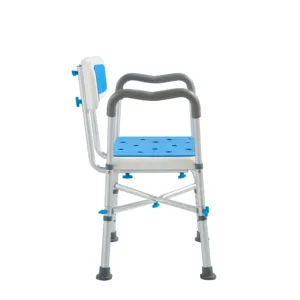 Health care supplies assistive device bath bench adjustable shower chair used bathing chairs old people