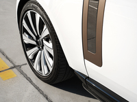 Accessoires extérieurs Couvercle d'évent latéral de calandre de haute qualité pour Range Rover 2023 Chrome noir