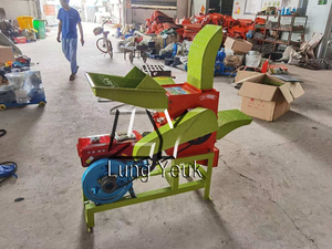 Machine à hacher le fourrage portable et économique pour les tiges de maïs, l'herbe, la machine à hacher l'herbe pour l'ensilage - Product Image 5
