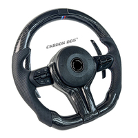 Volant sport en fibre de carbone avec écran LED pour BMW F80 F82 F10 F12 F13 F15 F16 F20 F22 F30 F31 F32 F33 F36 M3 M4 E90 E92 E93