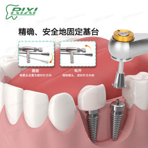 Kit de Herramientas de Restauración de Implantes Dentales Rixi, Juego de Llaves Dinamométricas y Destornilladores Manuales para Cirugía Oral - Product Image 1