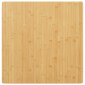 Plateau de table en bambou 31,5x31,5 pouces carré, finition vernie durable, table à manger, mobilier moderne pour la maison - Product Image 1