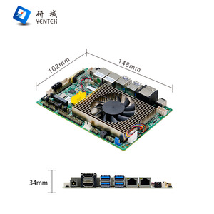 Placa base industrial Yentek Mini ITX de 12.ª generación I7 I5 1235U LGA 1151 DDR4 con chipset SOC para PC embebido - Product Image 2