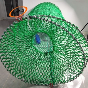 กับดักเหยื่อ<span class=keywords><strong>ตก</strong></span><span class=keywords><strong>ปลา</strong></span>แบบพับได้ <span class=keywords><strong>เสริม</strong></span>ความแข็งแรงด้วยเส้นคู่ แบบยืดหดได้ สำหรับดักกุ้ง ปู ล็อบสเตอร์ - Product Image 2