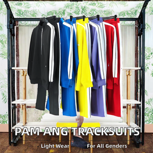 ชุดเสื้อแจ็คเก็ตแบบมีซิปสำหรับผู้ชายและผู้หญิงเสื้อกีฬาผ้าฝ้าย100% ระบายอากาศได้ดีชุดวอร์มใส่เล่นฟุตบอลสำหรับฤดูใบไม้ร่วง - Product Image 2