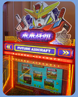 Machine de jeu d'arcade Air Hockey avec accepteur de billets et monnayeur, pour aire de jeux intérieure pour enfants, en métal, 2 joueurs