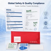 Kit d'installation et de nettoyage universel pour protecteurs d'écran de téléphone et d'ordinateur B2B, nettoyant pour écran, lingettes humides à l'alcool, absorbant de poussière, autocollant