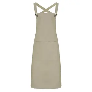 <b>Apron</b> Cross Back <b>Barista</b> . merchandising. - Product Image 4