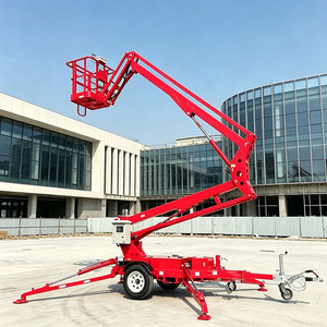 Plataforma Elevadora Articulada Remolcable de 10M-20M, Precio de Fábrica, Elevador de Brazo Articulado, Elevador Araña Hidráulico de 200Kg - Product Image 1