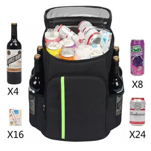 Özel soğutucu sırt çantası-termicas şarap bira öğle yemeği çantası büyük yalıtımlı soğutucu çanta göğüs pompası çanta soğutucu ile