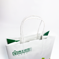 Sacs d'emballage biodégradables, tailles personnalisables et logo imprimé, sac en papier Eudr pour le shopping, sac en papier avec poignée