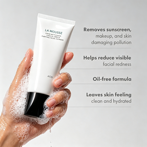 Crème Nettoyante Visage aux Acides Aminés avec Base de Savon au Triple Filtrat Fermenté et Composé Tensioactif Aminé – Contrôle du Sébum, Nettoyage Doux - Product Image 3