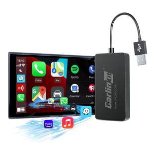 Radio Portátil para Auto con Control <span class=keywords><strong>de</strong></span> Mapas 4 en 1, Adaptador Inalámbrico Carlinkit Sem Fio Ccpa Carplay, Android Auto, Mirrorlink, TV, Smart Ai Box - Product Image 1