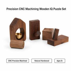 Boîte <span class=keywords><strong>de</strong></span> casse-tête en bois personnalisée usinée par CNC pour adultes et enfants, défi d'intelligence - Product Image 1