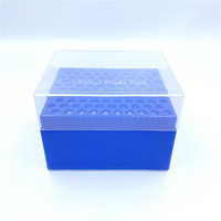 Vente directe usine – Boîte de rangement transparente en PP pour 15 pipettes, 10 ml, personnalisable OEM, pour usage en laboratoire
