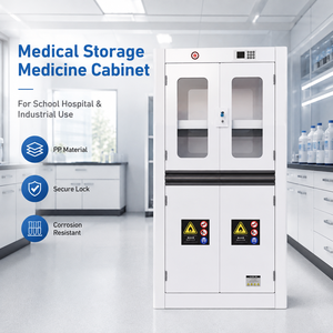 Armoire de rangement médicale en PP résistant à la corrosion pour l'école, l'hôpital et l'usage industriel - Product Image 1