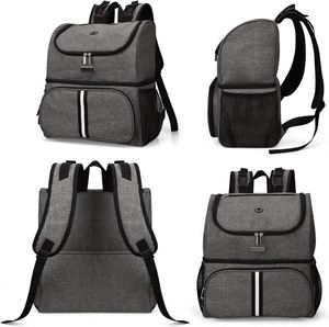 Muestra gratuita: Transportín para gatos de lados suaves, grande, para gatos medianos y grandes, y cachorros de hasta 15 libras, transportín para mascotas con sistema de seguridad. - Product Image 3