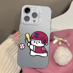 Vente chaude TPU personnage de dessin animé Baseball blanc IMD résistant aux chutes prix de gros étui de téléphone portable - Product Image 6