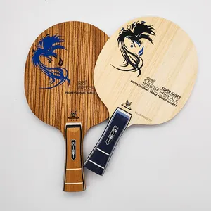 Super Kaiser 620 & 630ALC Hoja de tenis de mesa de carbono Material de superficie Koto Raqueta de ping pong con fondo duradero - Product Image 1
