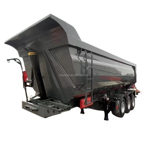 Remolque Volquete <span class=keywords><strong>de</strong></span> 3 Ejes Duradero para África, con Chasis Reforzado para Transporte <span class=keywords><strong>de</strong></span> <span class=keywords><strong>Arena</strong></span> en Construcción, el Más Vendido - Product Image 1