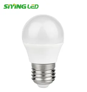 Proveedor de china llevó la luz del globo G45 E27 3W 4W 5W 7w 7w 8w 9w llevó la luz de bulbo llevó las lámparas