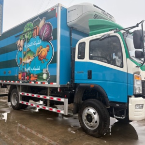 HOWO Exported <b>Fresh</b> <b>Vegetable</b> Transportation Trucks Refrigerated Trucks Wholesale Manufacturing - Product Image 4