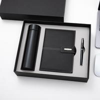 Ensemble de carnet de notes et stylo personnalisés N2001 A5 avec thermos, 100 g/m², 90 feuilles