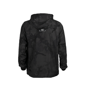 Giacca Anorak Impermeabile <span class=keywords><strong>da</strong></span> Uomo con Logo Personalizzato, Pullover con Mezza Zip, Antivento con Cappuccio, Riflettente Mimetico, Streetwear per Escursionismo - Product Image 2