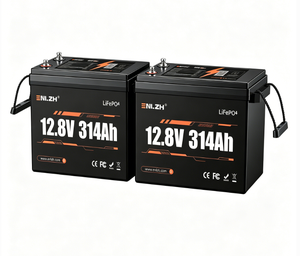Batterie LiFePO4 12,8 V 314 Ah à prix d'usine Enlzh, pack de batteries au lithium fer phosphate à décharge profonde pour stockage d'énergie solaire, marine et domestique - Product Image 1