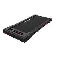 Caminadora Plegable de Madera de 2.5HP con Pantalla LED, Caminadora Eléctrica Debajo del Escritorio, Equipo de Ejercicio Motorizado de 6 km/h para Gimnasio en Casa
